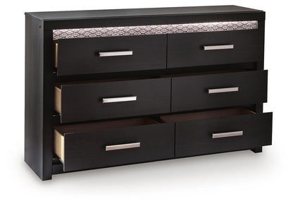 Shoralli - Six Drawer Dresser