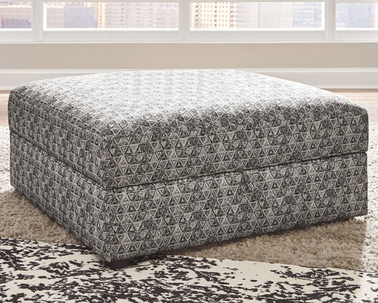 Kellway - Ottoman With Storage - Bisque