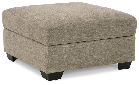 Creswell - Ottoman With Storage - Stone