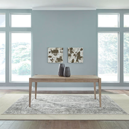 Brentwood - Rectangular Leg Table - Brown