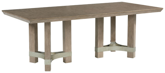 Chrestner - Rectangular Dining Room Table - Gray
