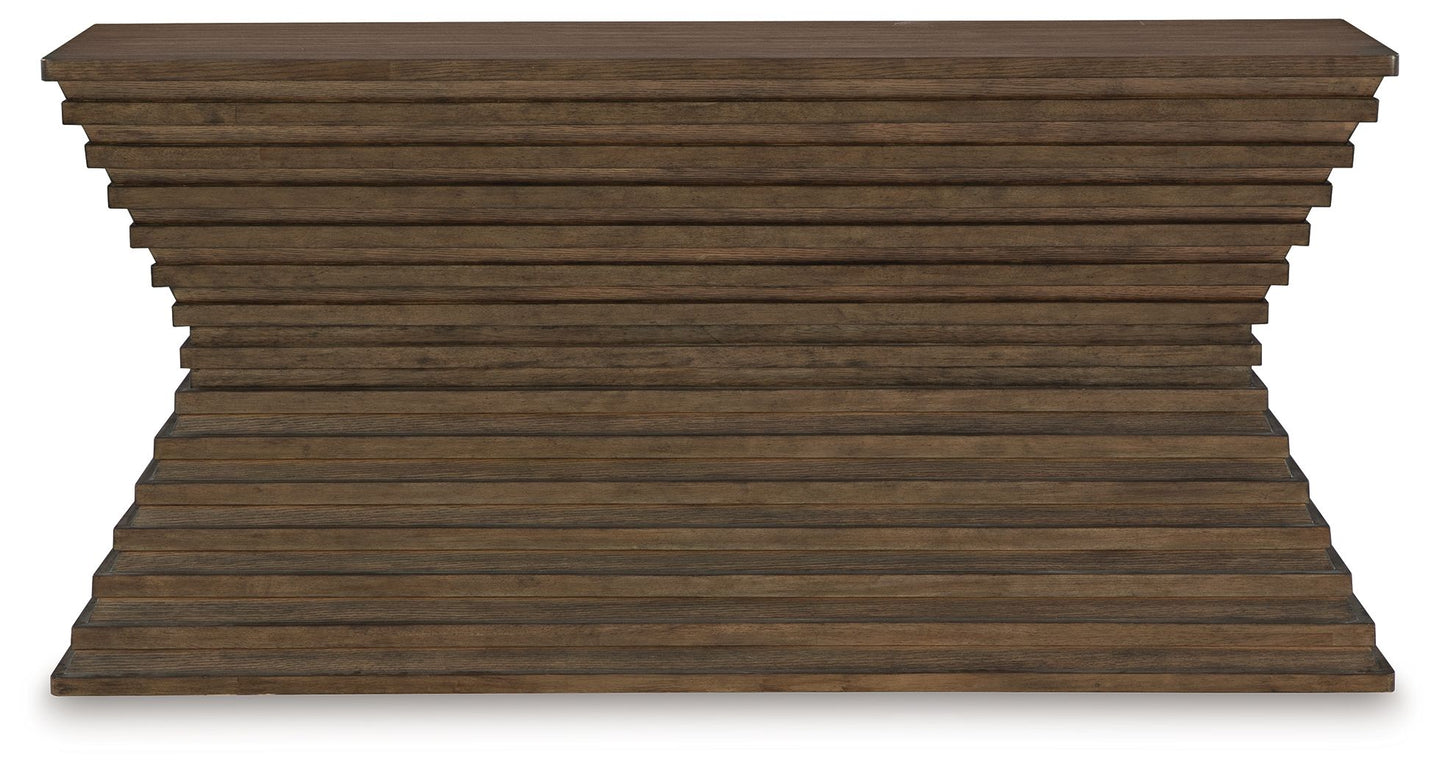 Hannodream - Sofa Table - Warm Brown