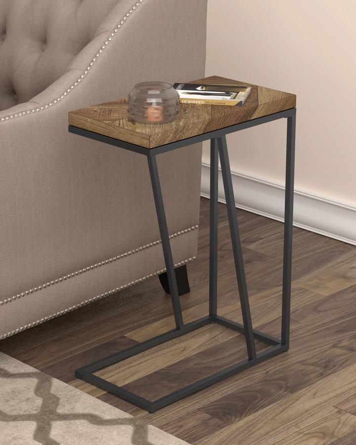 Sergio - Engineered Wood C-Shaped Side Table