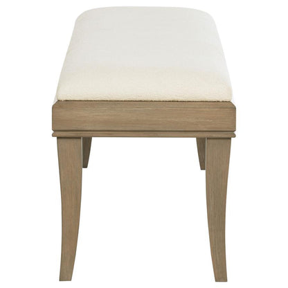 Revello - Upholstered Bench - Washed Mango