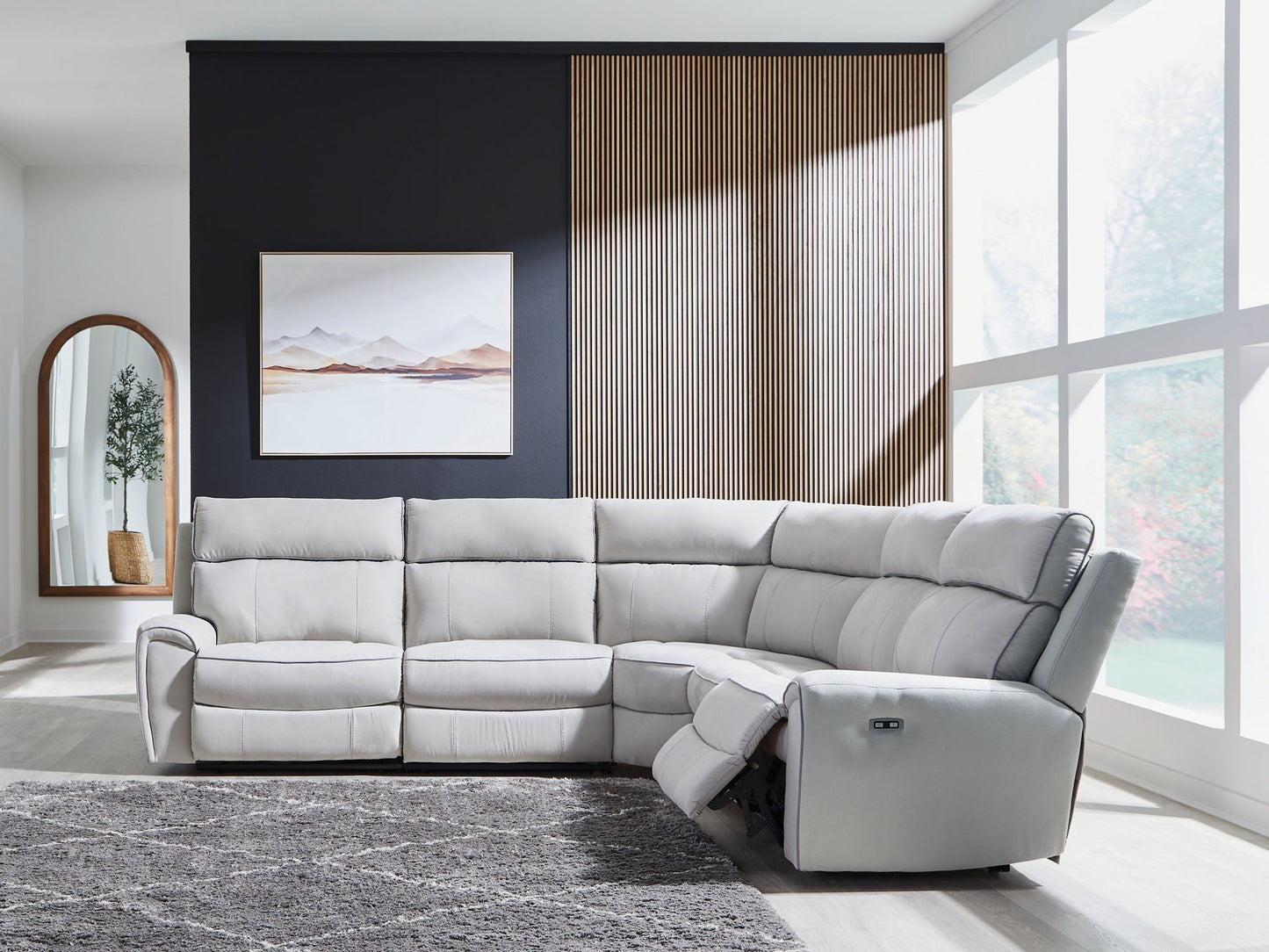 Social Pointe - Reclining Sectional