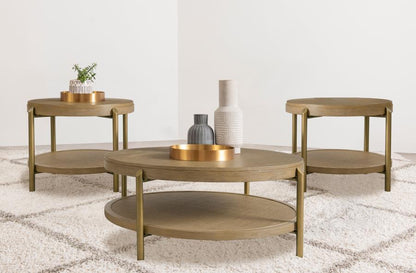 Arini - Round Coffee And End Table Set
