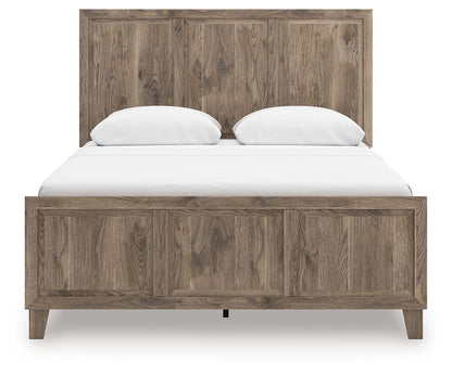 Rusticott - Panel Bed