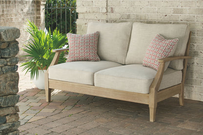 Clare View - Loveseat w/Cushion - Beige