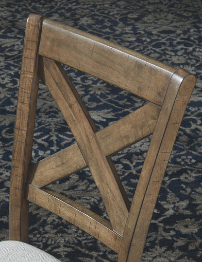 Moriville - Dining UPH Side Chair (Set of 2) - Beige