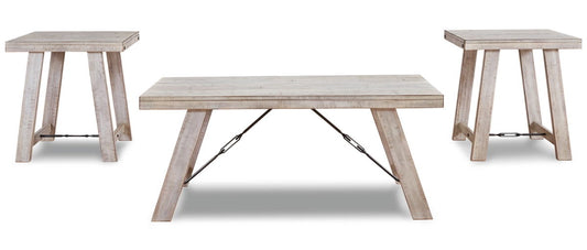 COCKTAIL TABLE W/2 ENDTABLES CARMEL