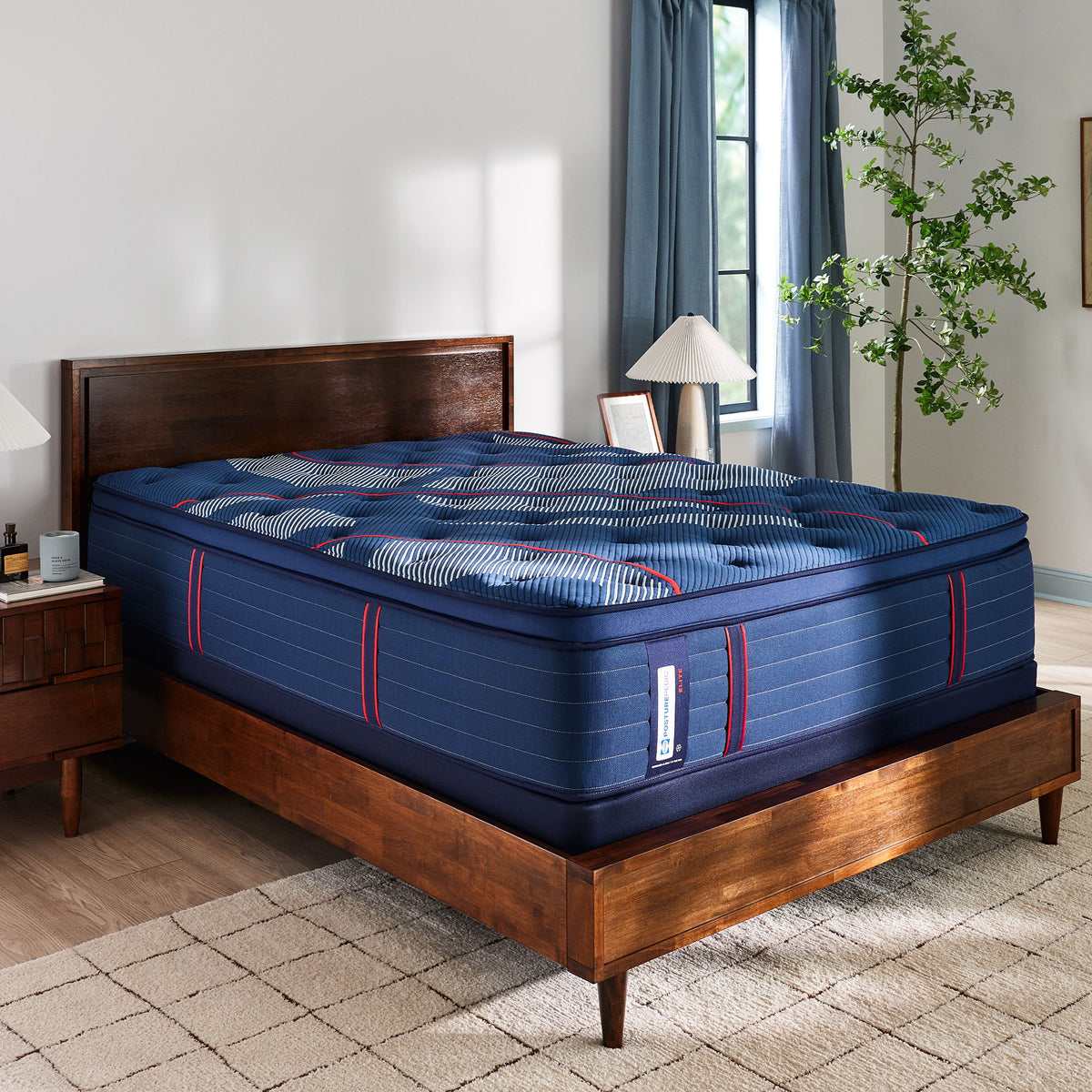Posturepedic Elite - Brenham II Euro Pillow Top Firm Mattress