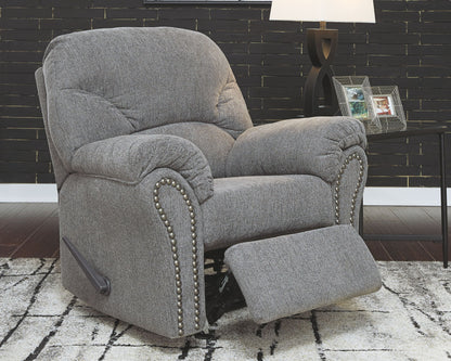 Allmaxx - Rocker Recliner - Pewter
