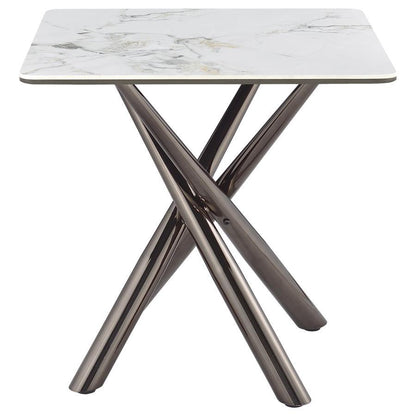 Carvell - Square Sintered Stone Table
