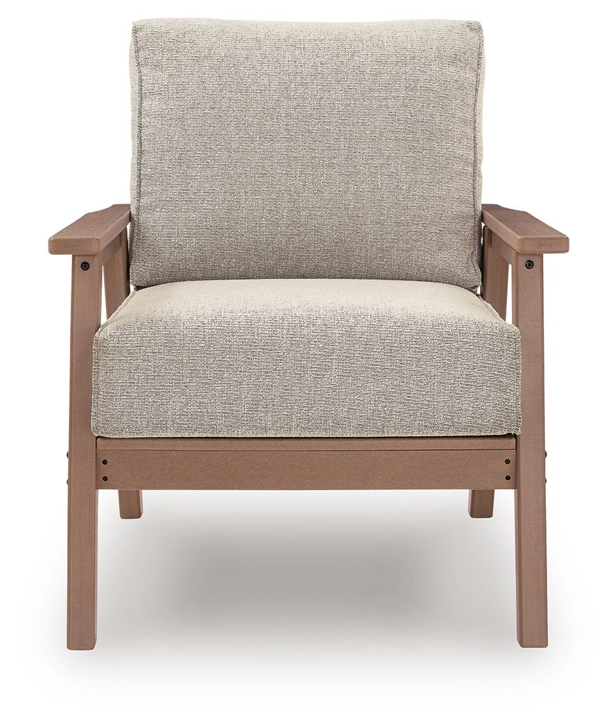 Grover Beach - Lounge Chair With Cushion (Set of 2) - Driftwood