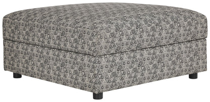 Kellway - Ottoman With Storage - Bisque