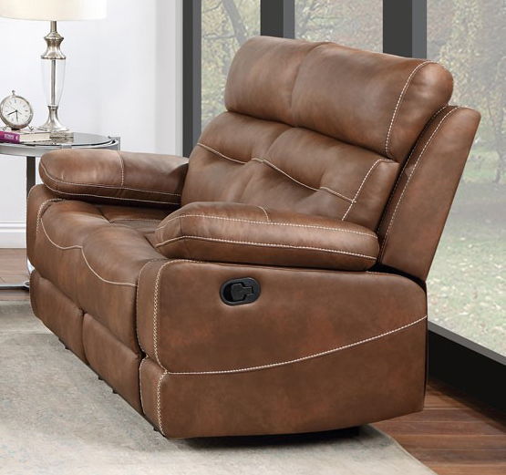 RECLINING LOVESEATPALOMINO BROWN