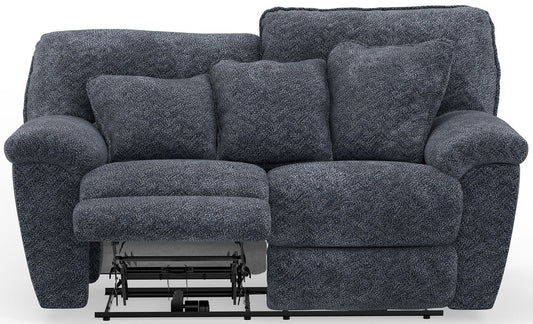REC LOVESEAT W/PWR HDRSTPAXON SMOKE