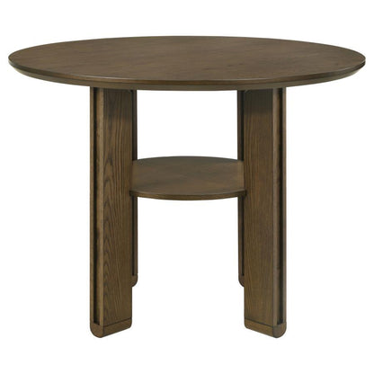 Ottowa - Round Counter Height Dining Table - Brown