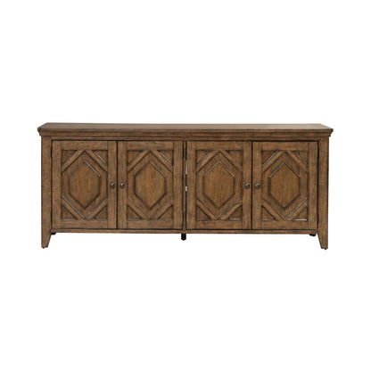 Carolina Park - 78" TV Console - Brown
