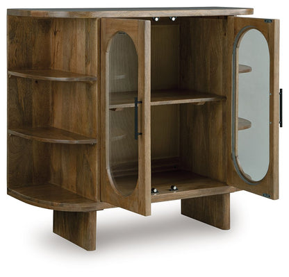 Niall - Accent Cabinet - Light Brown