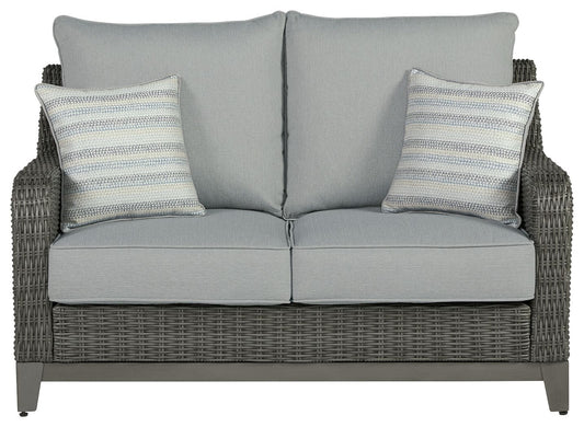 Elite Park - Loveseat w/Cushion - Gray