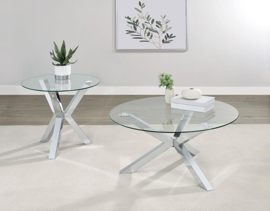 Kenzie - Round Coffee Table Set