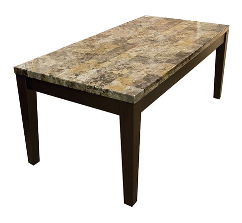 COCKTAIL TABLE FAUXMARBLE BRECCIA