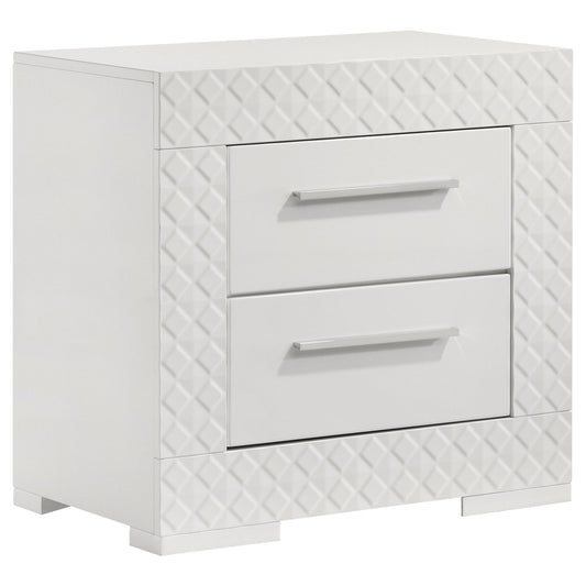 Ives - 2-Drawer Nightstand Bedside Table