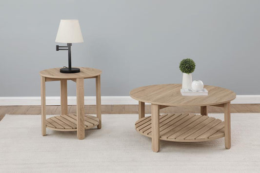 Fowler - Round Coffee Table Set