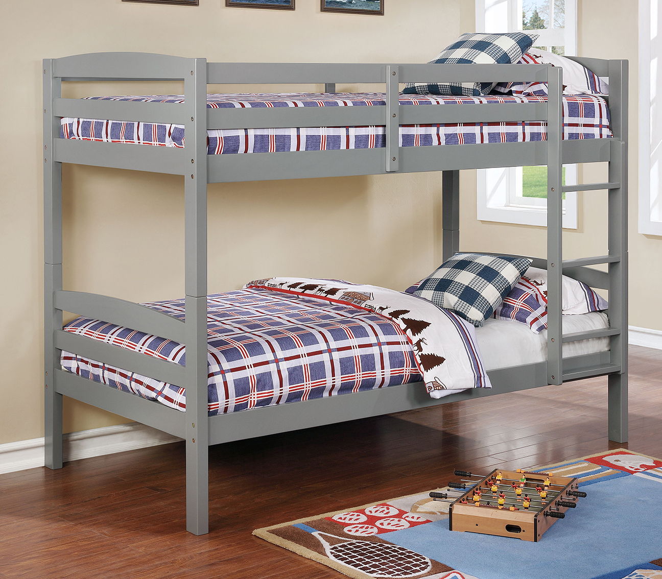TWIN/TWIN BUNKBED GREY