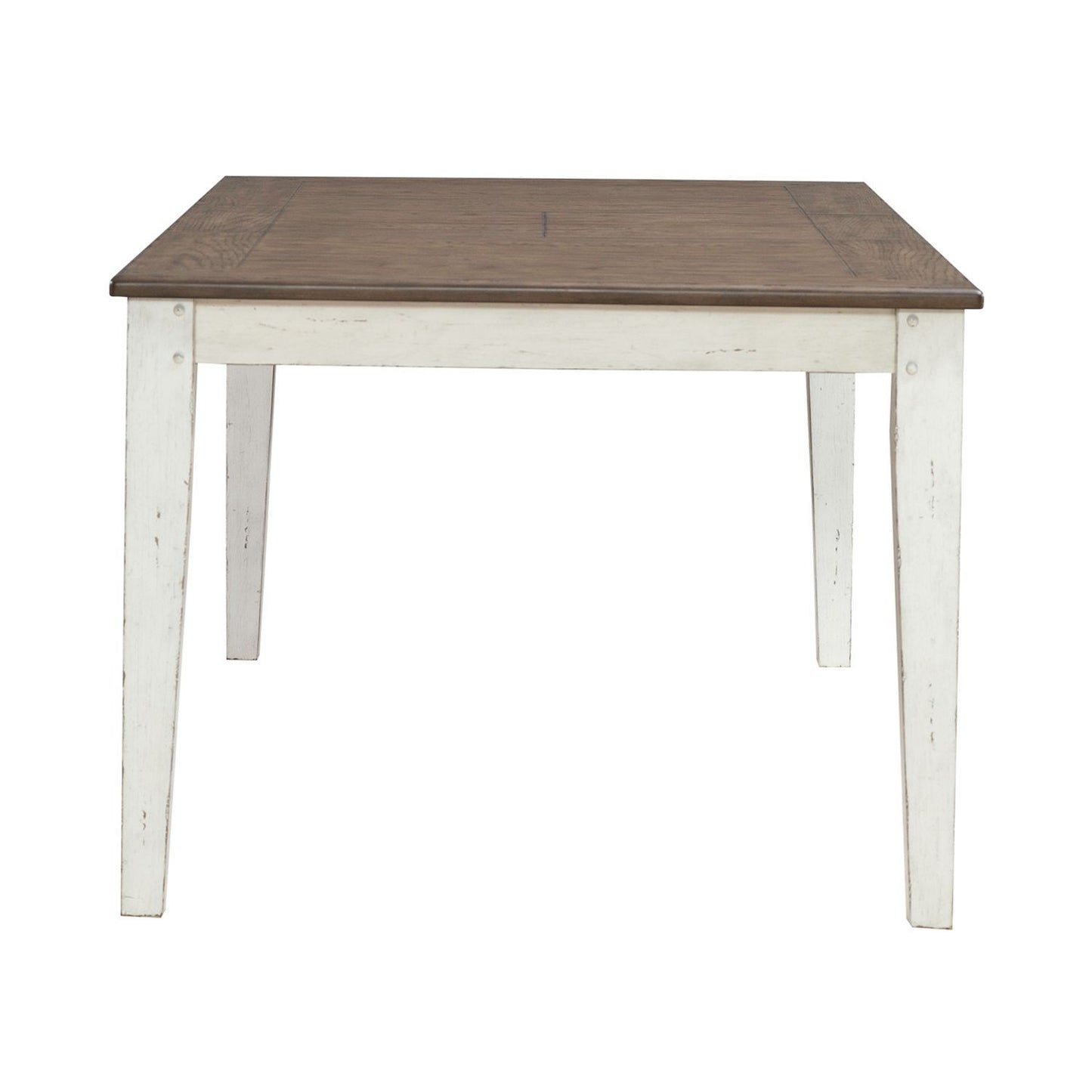 Al Fresco - Rectangular Leg Table - Graphite / Whitestone