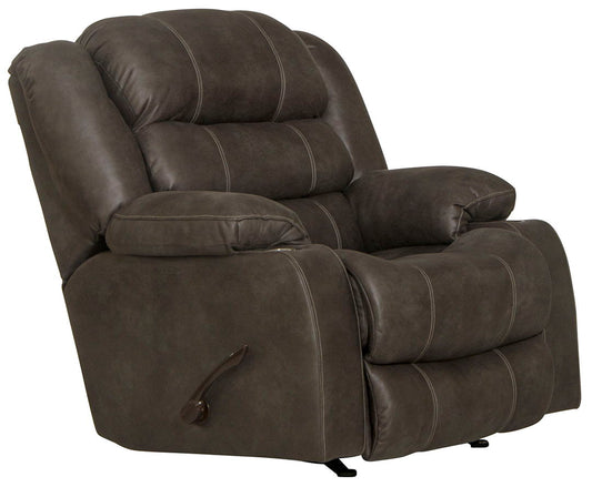 ROCKER RECLINER W/ CUPHOLDER BECKLEY STEEL