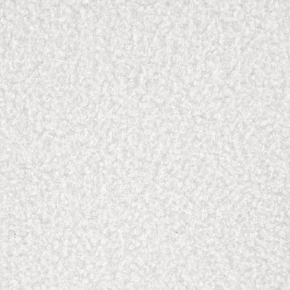 Zena - Faux Sheepskin Upholstered Round Ottoman