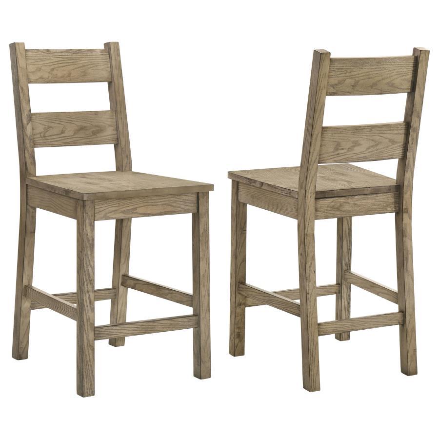 Cardova - Counter Height Dining Chair (Set of 2) - Vineyard Oak