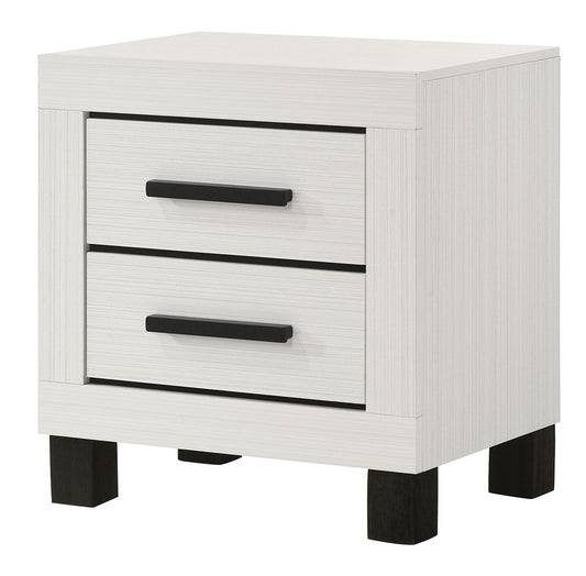 NIGHTSTAND W/ USBSALT CREEK WHITE