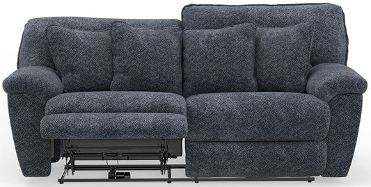 REC SOFA W/PWR HDRSTPAXON SMOKE