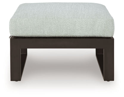 Beachloft - Ottoman With Cushion - Black / Gray