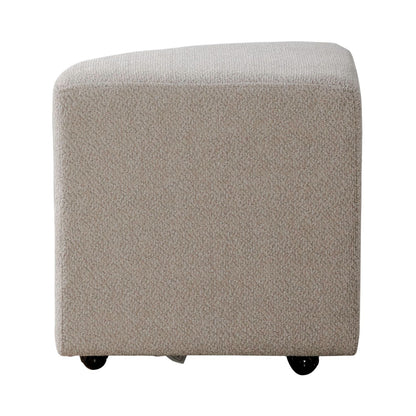 Capri - Upholstered Ottomans (Set of 2) - Brown