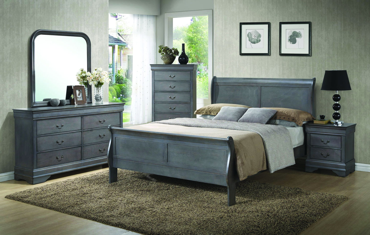 MIRRORLOUIS PHILIPPE GREY