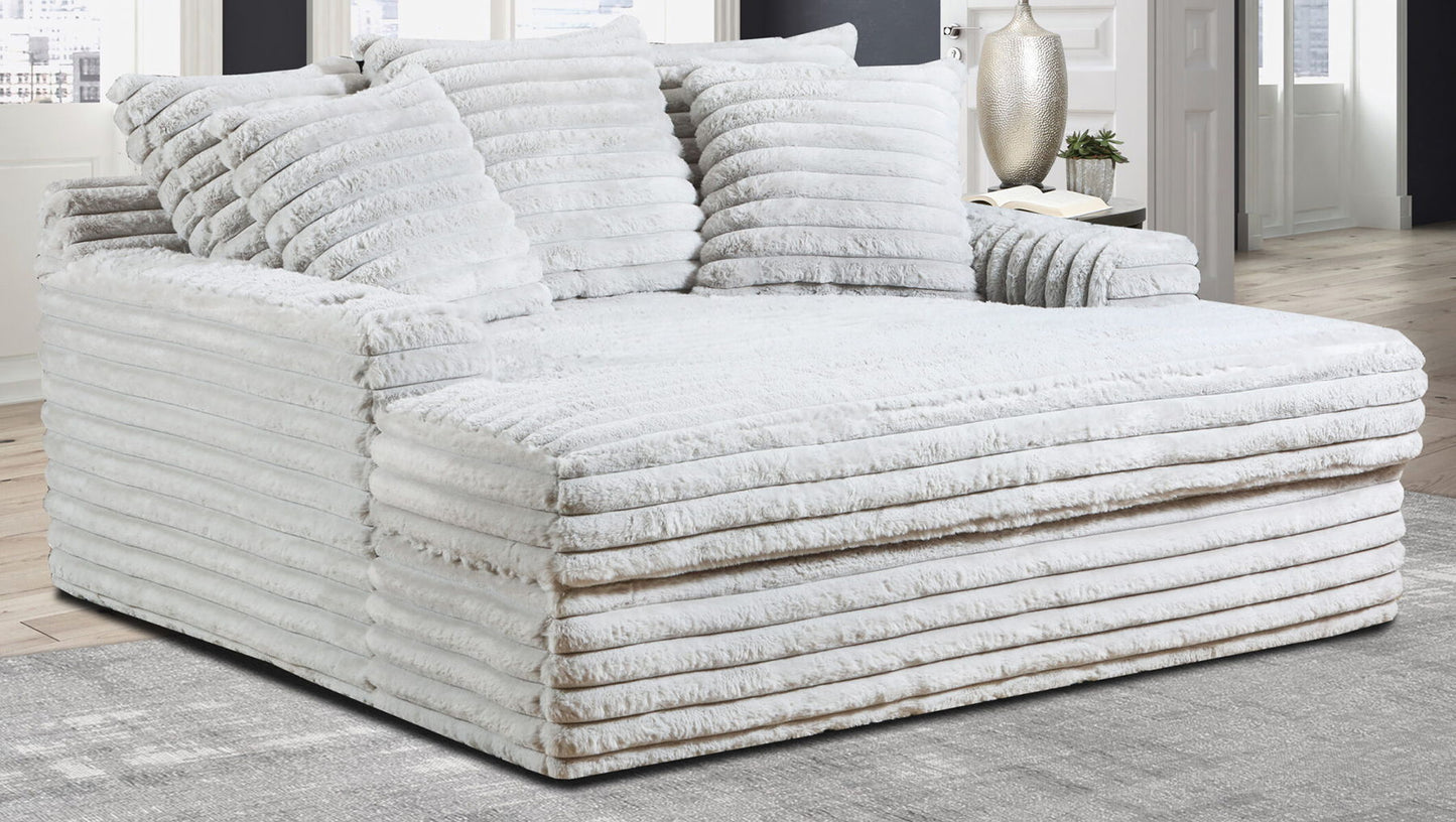 MEGA CHAISE USB & C-PORTJENNA FOG