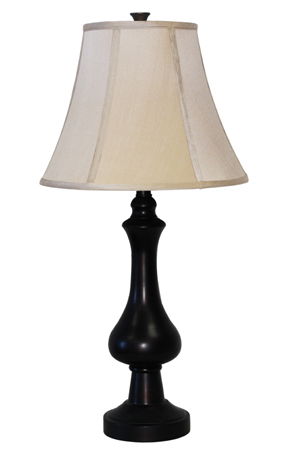 TABLE LAMPS 2PC SETMETAL/BRONZE