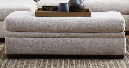 STORAGE OTTOMAN MELANIESAND