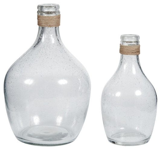 Marcin - Vase Set (Set of 2) - Clear