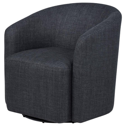 Mossbrook - Fabric Upholstered Swivel Accent Chair