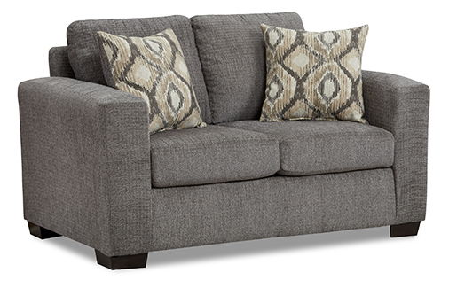 LOVESEAT GRAYTONE SLATE
