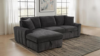 Pastrana - Upholstered Sleeper Sectional Sofa