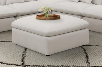 Hobson - Square Upholstered Ottoman
