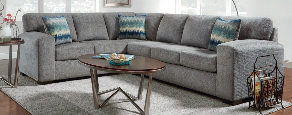 SECTIONAL 2 SOFASSILVERTON PEWTER