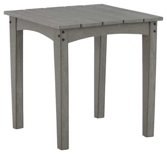 Visola - Square End Table - Gray