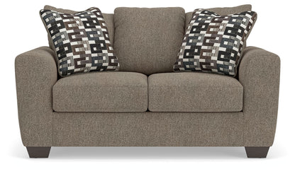 Triston-Peaks - Loveseat - Suede
